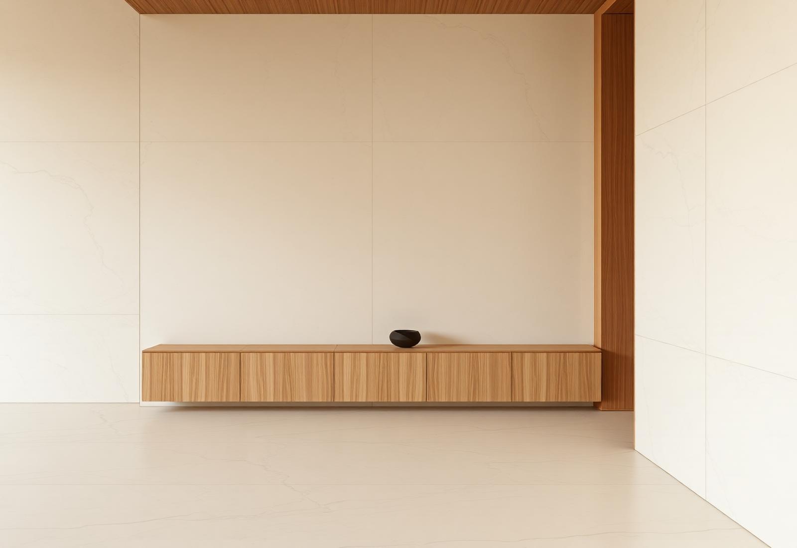 Minimal architectural interior